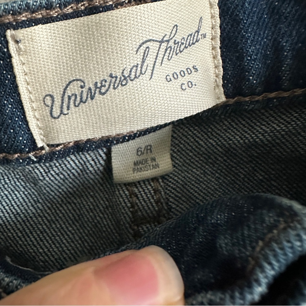 NWT Universal Thread High Rise Flare Jeans 6R - Picture 4 of 13
